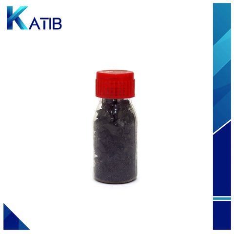 Black Crystal Clear Crushed Fire Glass for Resin Art[1Pc][PD]
