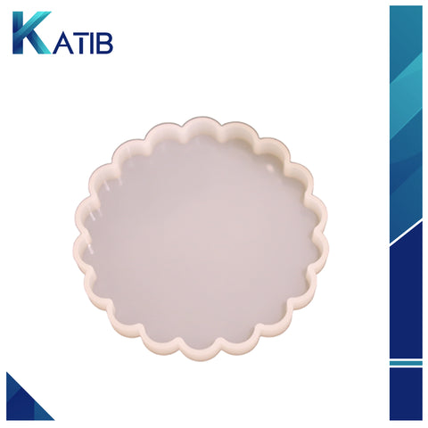 Flower Edged Tray Silicone Mould[1Pc][PD]